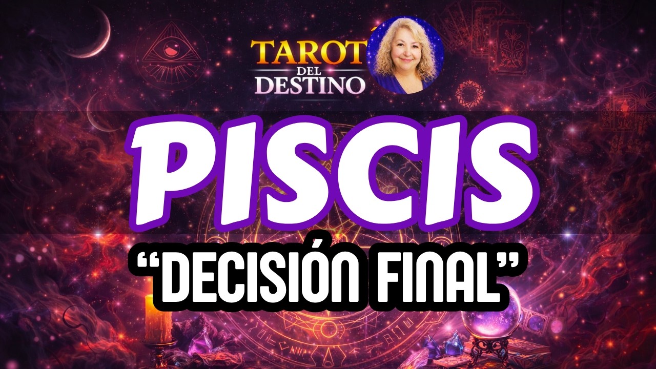 PISCIS ♓ QUIERE COMPARTIR SU VIDA CONTIGO… PERO LA DECISIÓN ES TUYA | Tarot del Destino #piscis