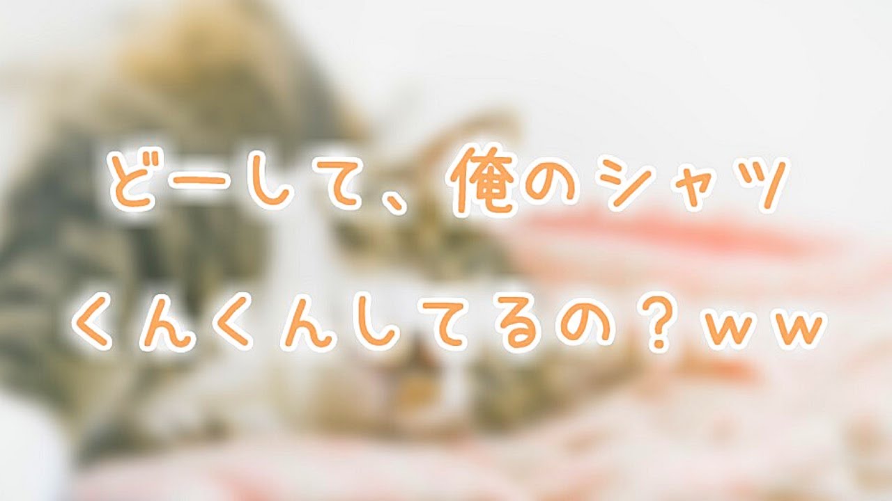 【女性向け】彼シャツくんくんしてたら、引かれるどころかヨシヨシされる《シチュエーションボイス》