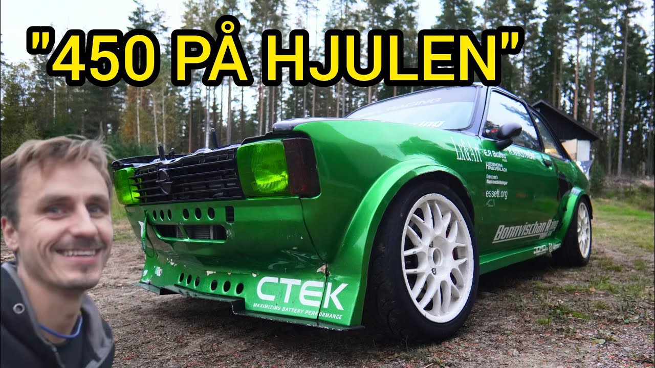 Opel Kadett C med BMW drivlina och turbo!