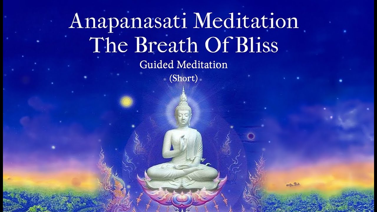Anapanasati Meditation The Breath Of Bliss English (Short)  | Guided Meditation by Shreans Daga