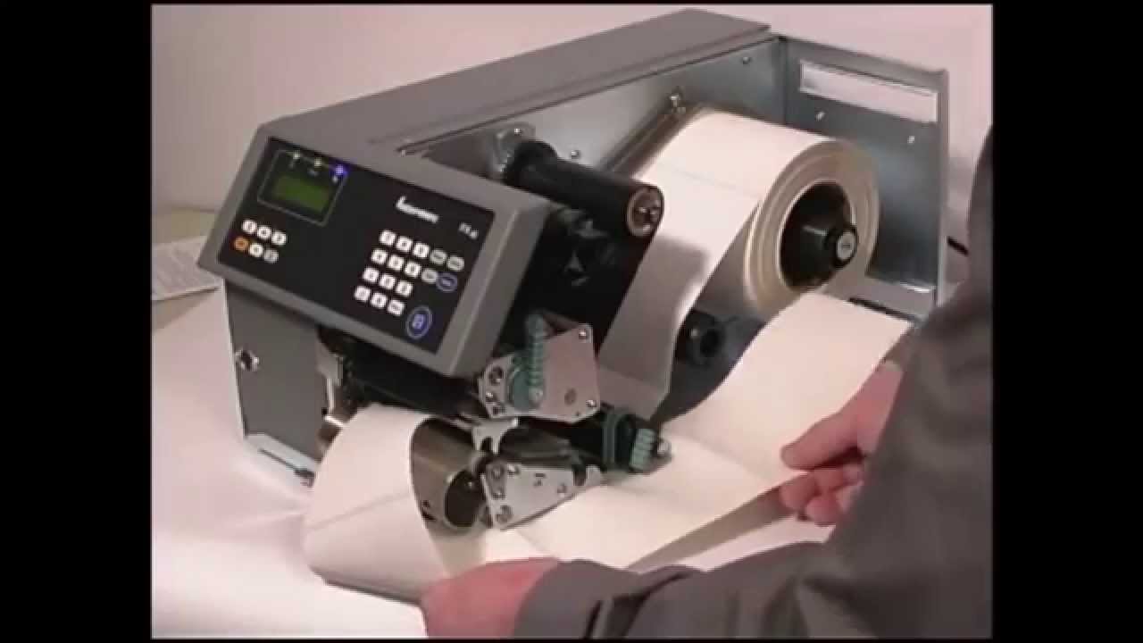 Intermec PX4i & PX6i Barkod Yazıcı Otomatik Etiket Sarıcı ve Ribon Takılması