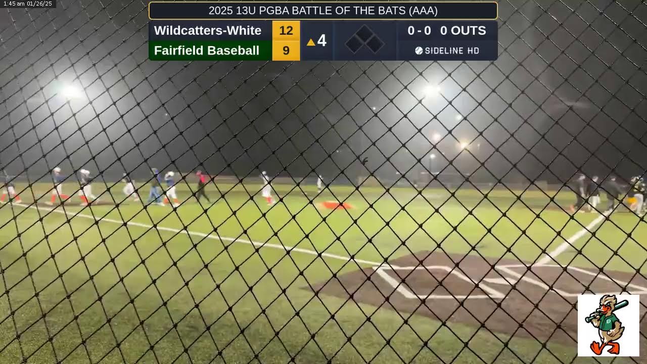 Fairfield Baseball vs. Wildcatters-White (2025.01.25)