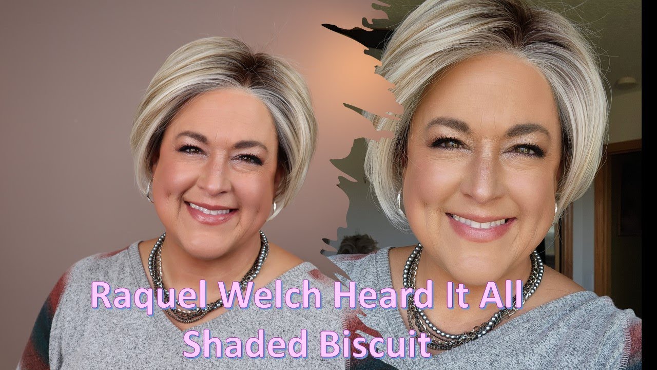 Raquel Welch HEARD IT ALL in Shaded Biscuit | Wig Review | Professional Style similar to Ignite
