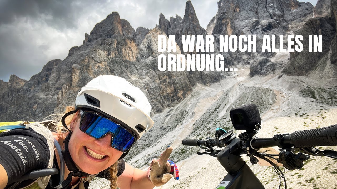 KRASSES GEWITTER MIT HAGEL - INS ZIEL GESCHAFFT?? / BIKE TRANSALP 2022 TAG 5 (Kaltern - San Martino)