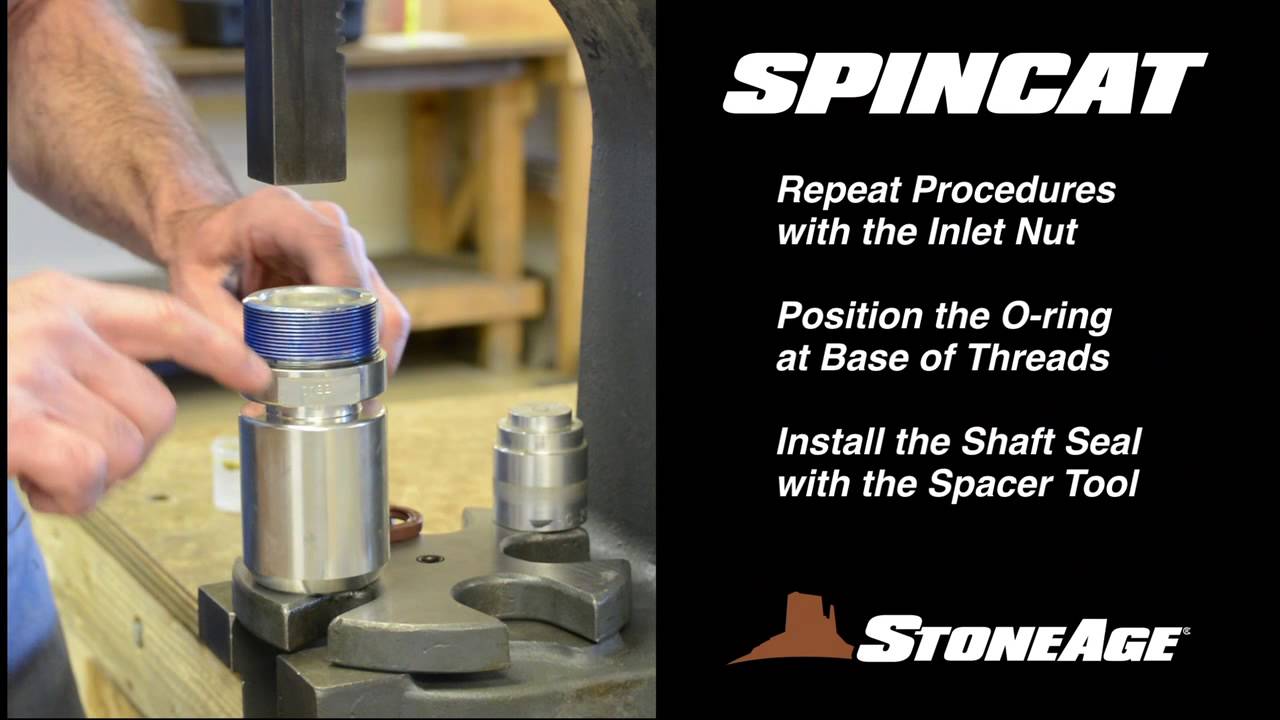 STONEAGE SPINCAT&reg; SC-250 Tool Maintenance