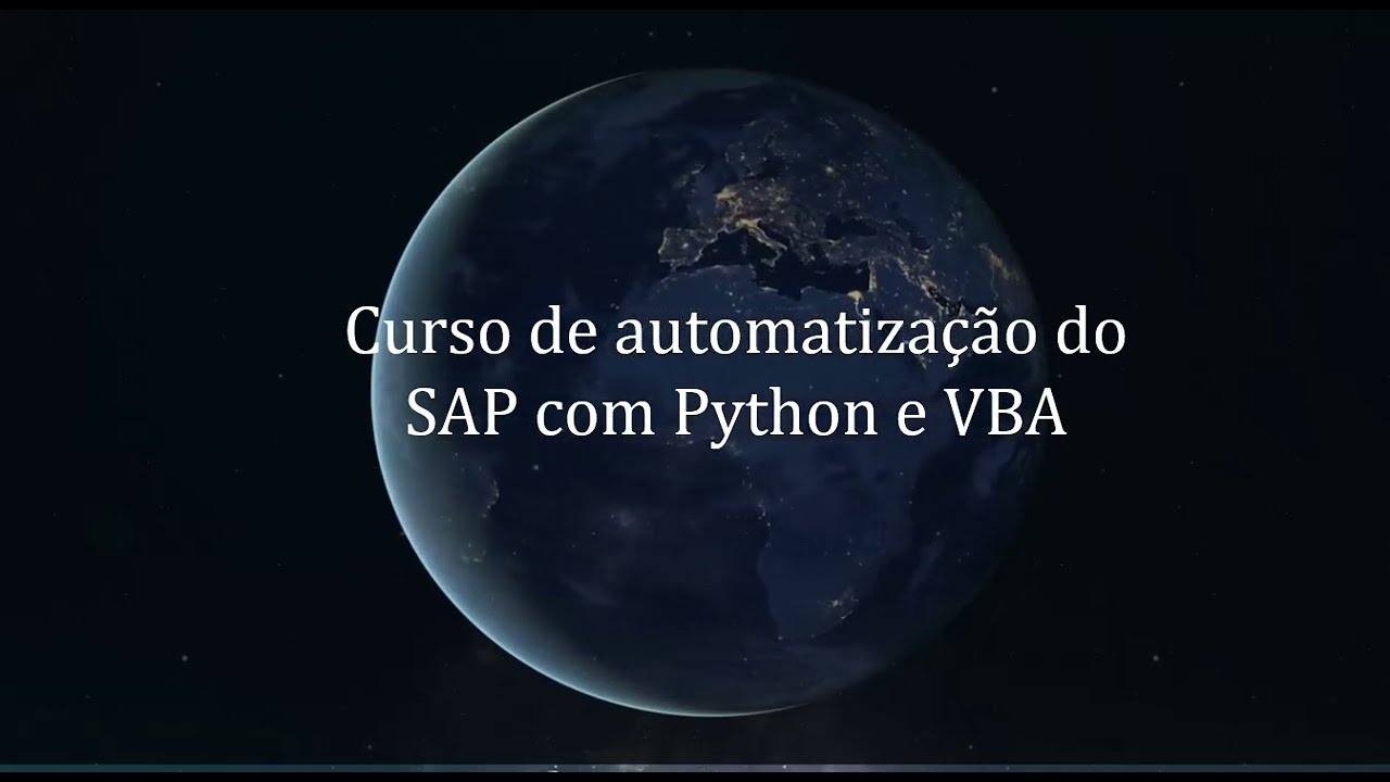 Aprenda a automatizar o  SAP com Python e VBa