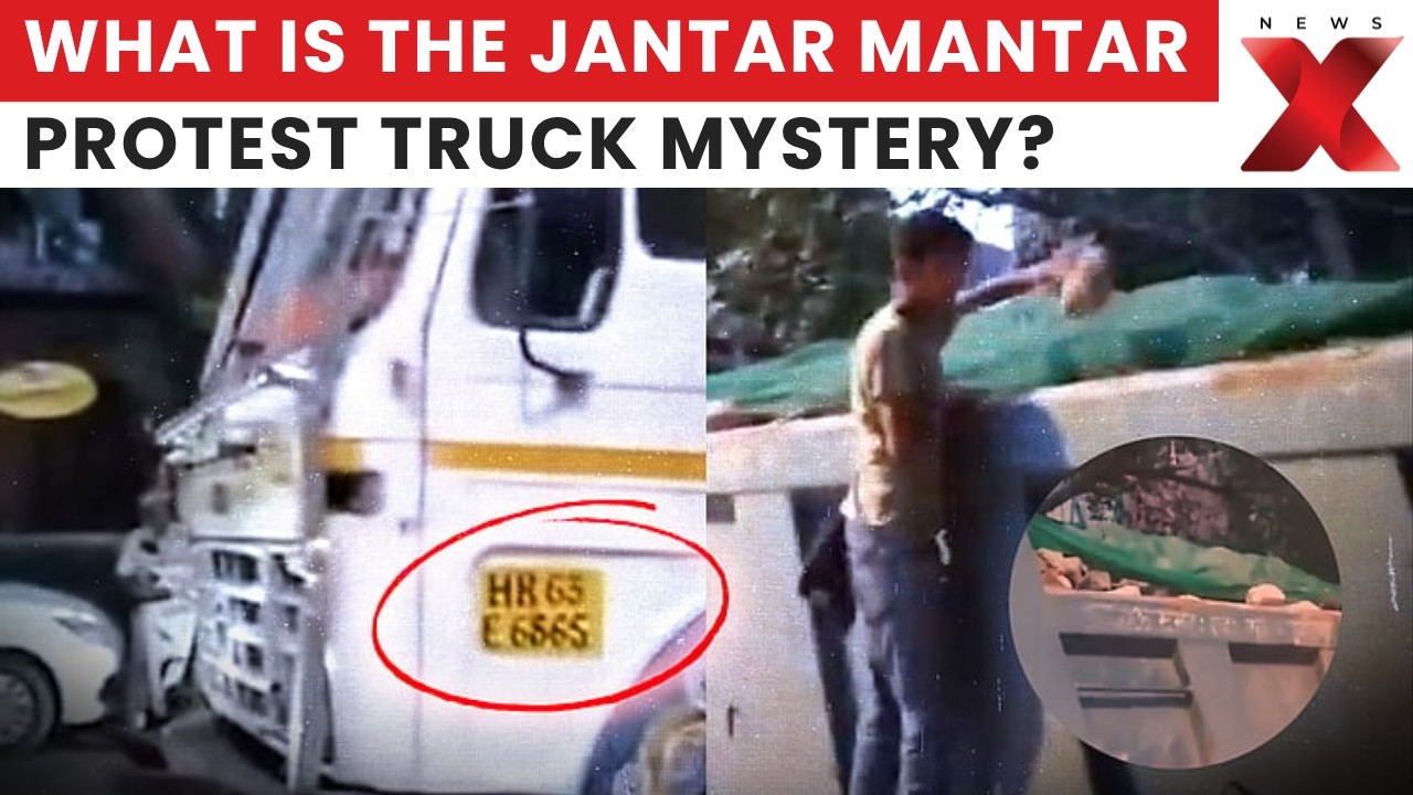 Jantar Mantar Protest Truck HR63 E 6865 Controversy | Did Delhi Police Plant A Truck During Protests