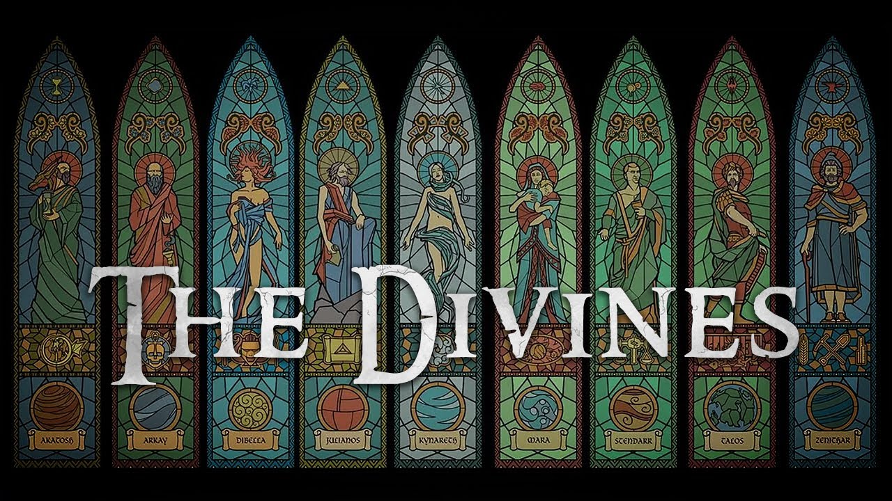 The Nine Divines Explained | Elder Scrolls Lore