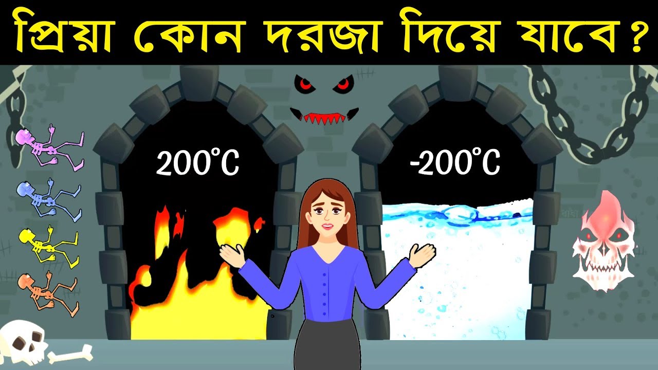 ৬টি মজার ভুতের ধাঁধা | প্রিয়া কি পারবে ওদের বাঁচাতে । Bengali Riddles Question | ধাঁধা Point