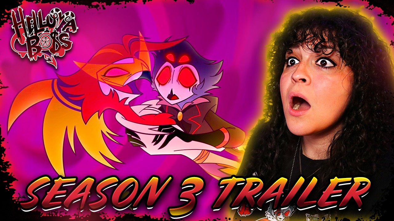 LET'S GO! *&bull; LESBIAN REACTS &ndash; HELLUVA BOSS &ndash; SEASON 3 PART 1 TRAILER *