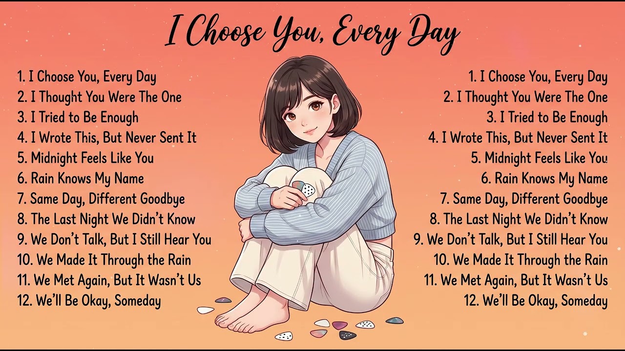 Pop Song , Spotify 2026 🍃 | I Chose you. EveryDay | Chill Vibes , Spotify songs 🤍🎧| Sad Song 💔