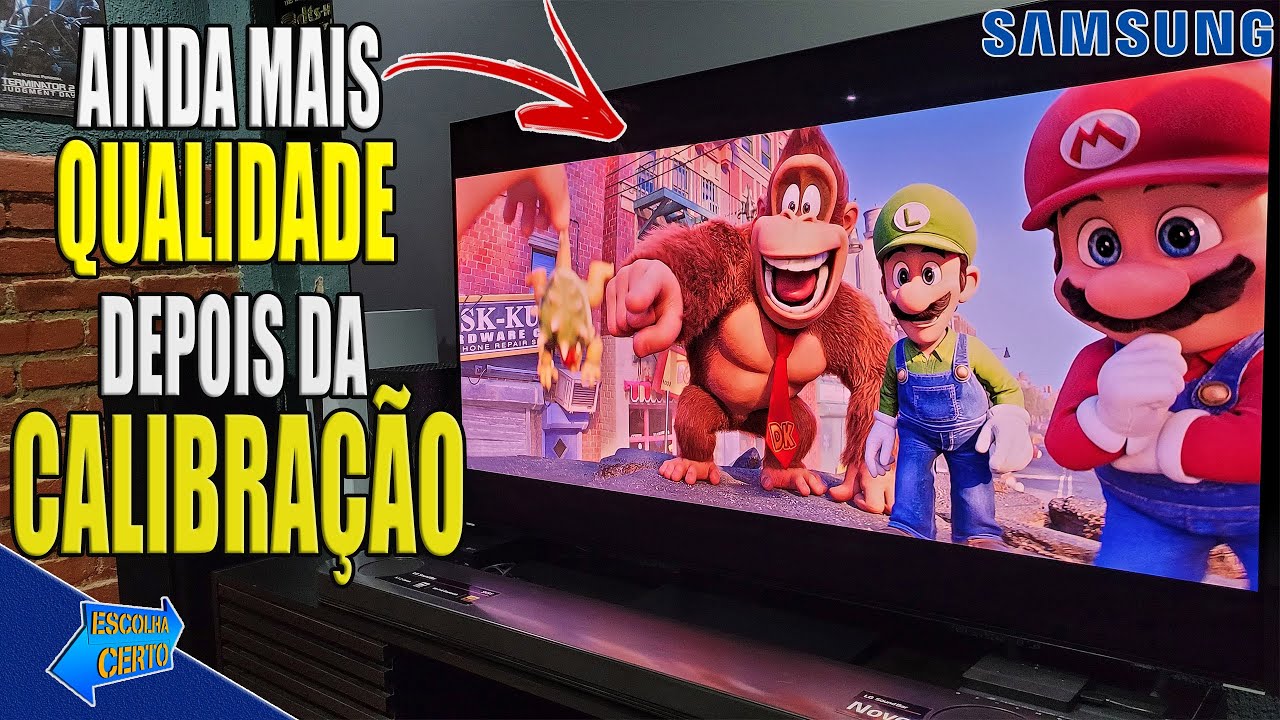 OLED SAMSUNG S90C TODAS CONFIGURAÇÕES DE IMAGEM