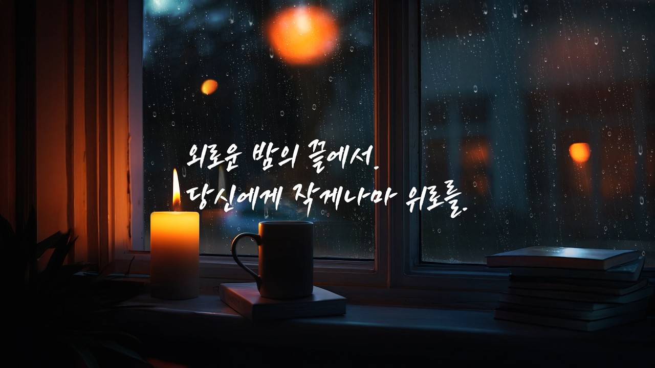 오늘 하루의 끝에서 듣는 음악 | 외로운 밤을 위한 플레이리스트