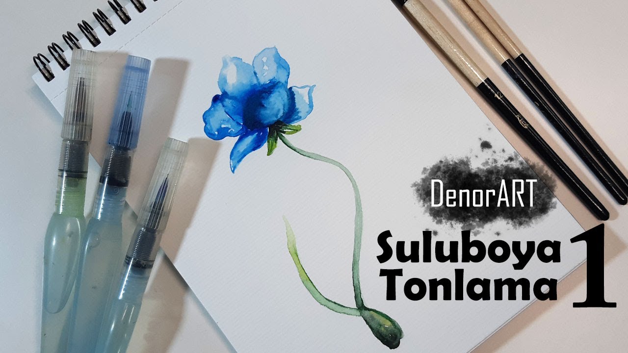 Resim Dersleri - Suluboya Tonlama (bölüm 1)