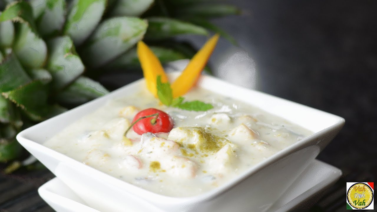 Fresh Fruit Raita  - By Vahchef @ vahrehvah.com