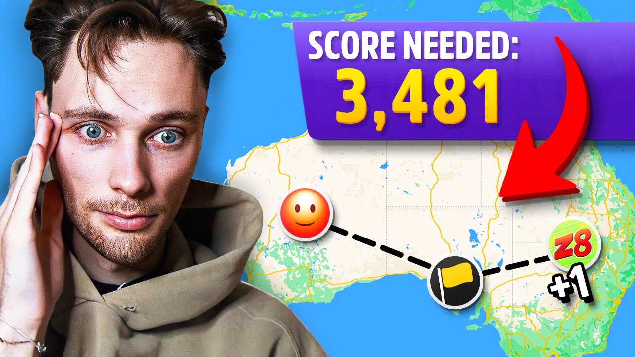 Get the Exact Geoguessr Score Challenge (feat. Rainbolt)