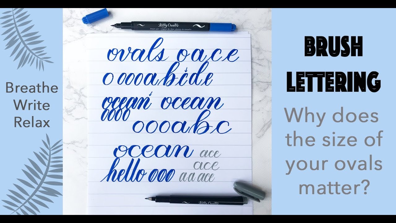 Size Matters! How big are your ovals?