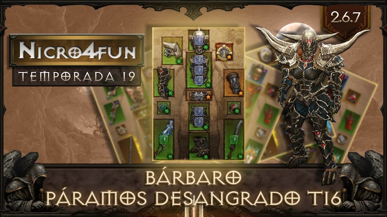 Bárbaro Páramos - Build para Fallas T16 [RPP-2.6.7]