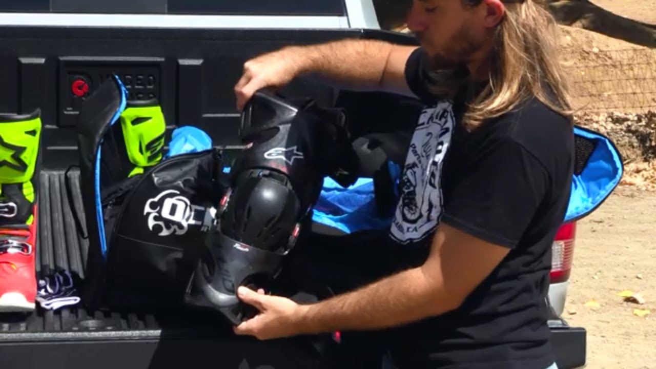 What's In My Gear Bag MX Michael Lindsay & Chaparral Motorsports ChapMoto.com