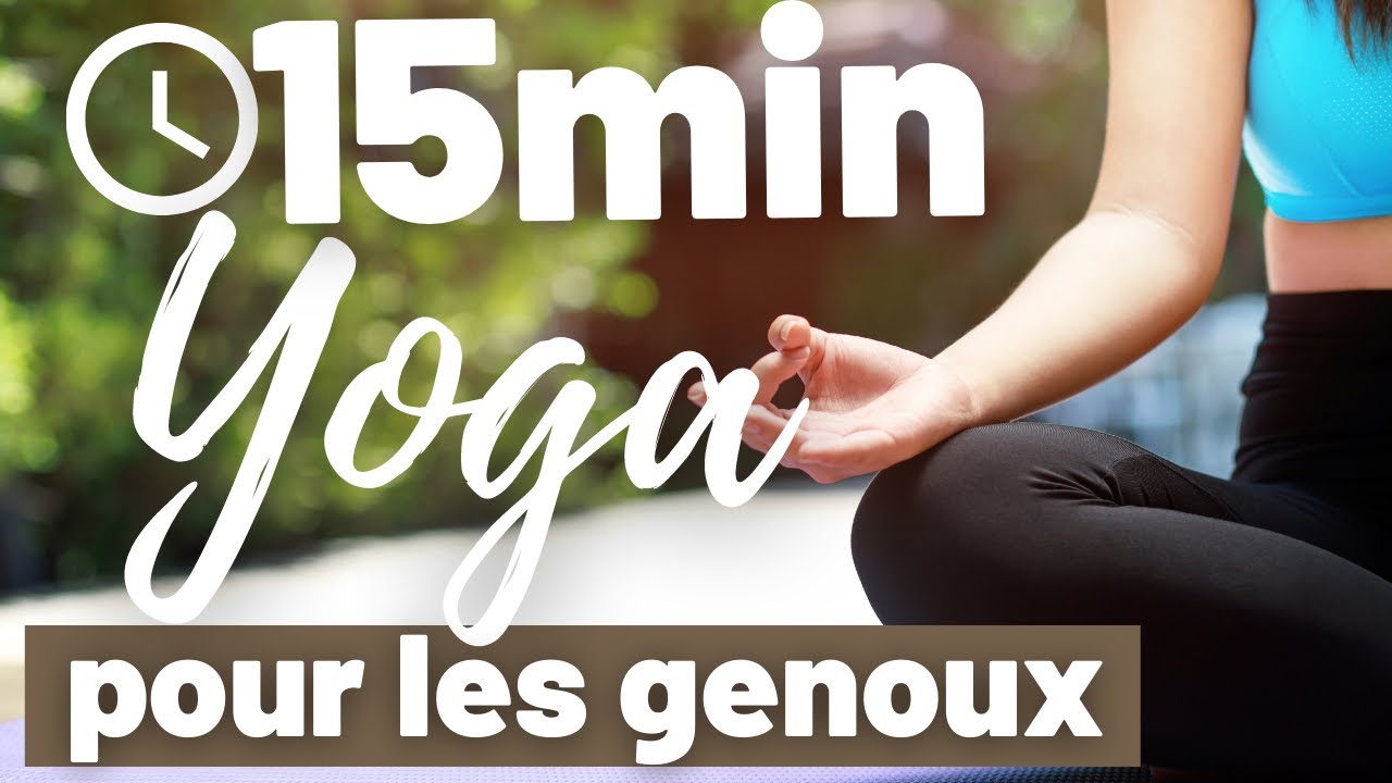Yoga pour GENOUX DOULOUREUX : Séance douce pour rééducation du genoux | ChronoYoga 15 minutes