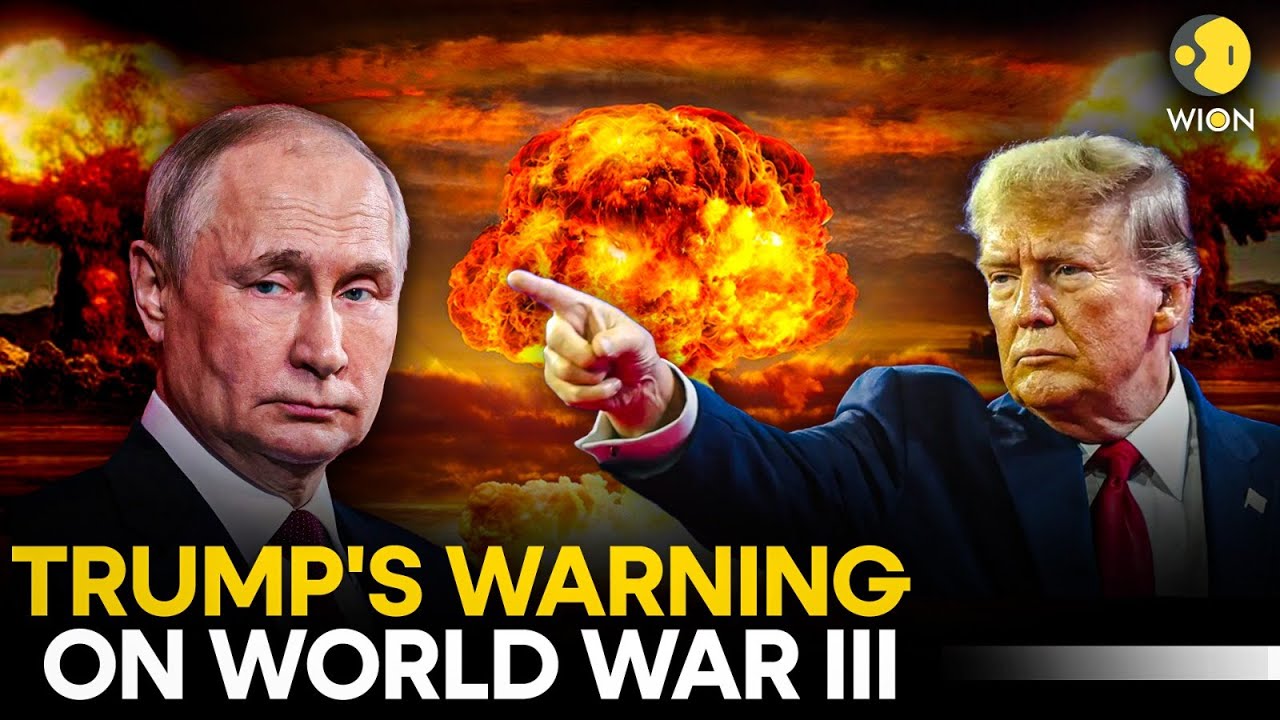 LIVE: Trump&rsquo;s War Warning Sends Shockwaves Worldwide , Is World War III On The Brink?  | WION