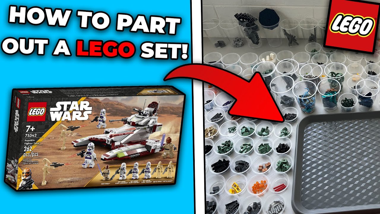 How To Part Out A Lego Set On BrickLink