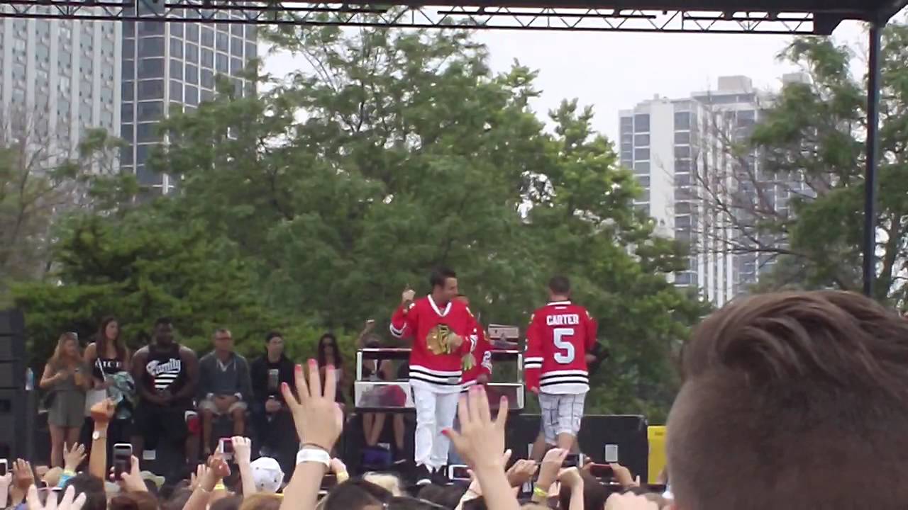 Backstreet Boys North Ave Beach Chicago Larger than Life