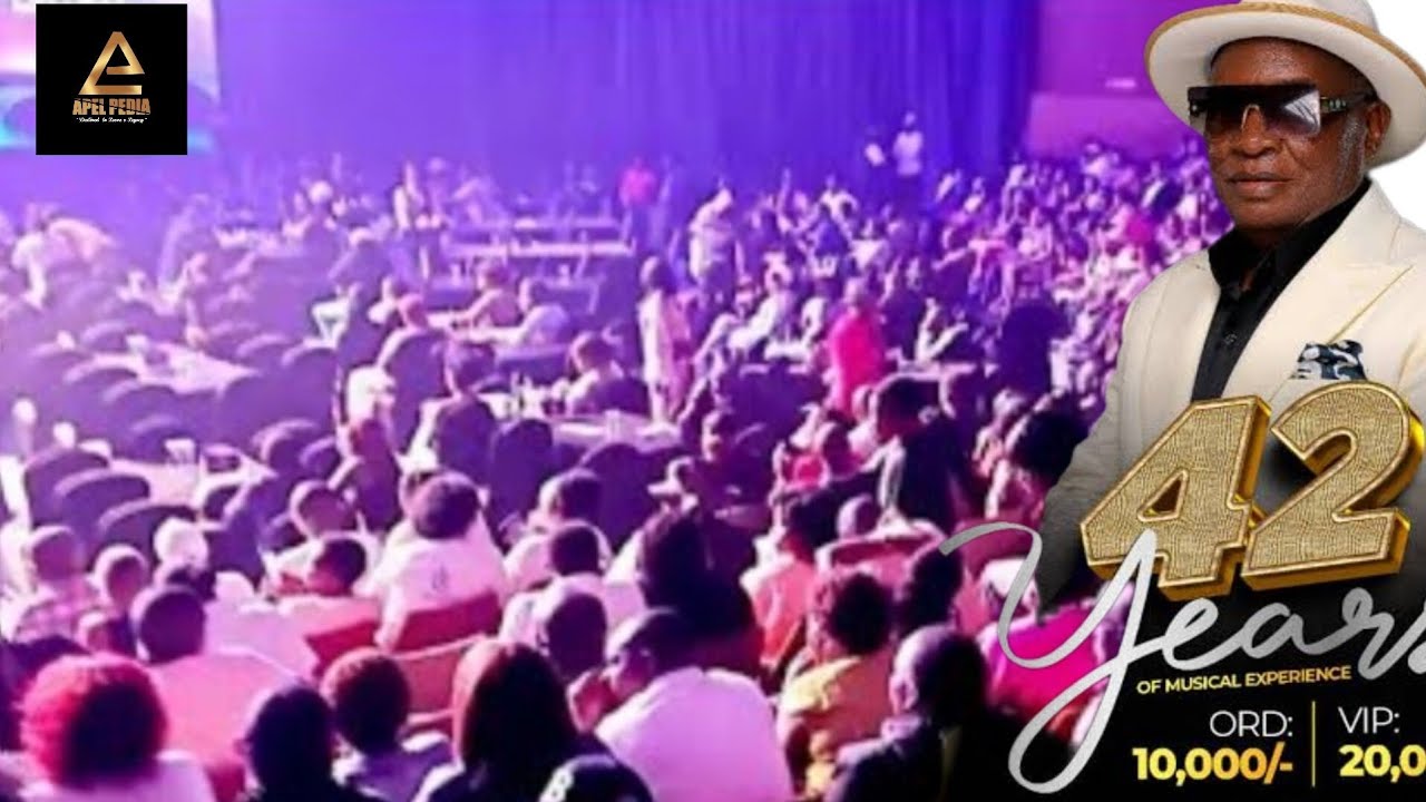 Ekyaabadde mu show ya Fred Sebatta. Serena Hotel yajiyuziza.
