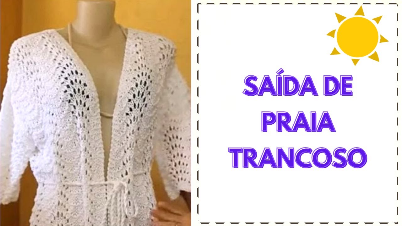 SAÍDA DE PRAIA EM TRICÔ NO PONTO PAVÃO