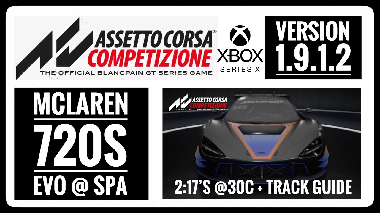 McLaren 720s Evo @ Spa + setup and track guide and more!!! Enjoy