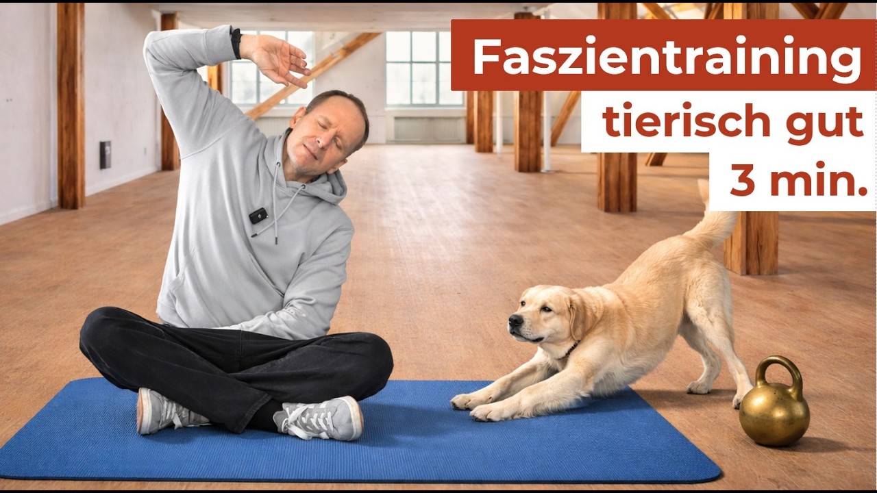 Faszientraining - in 3 Minuten wieder beweglich