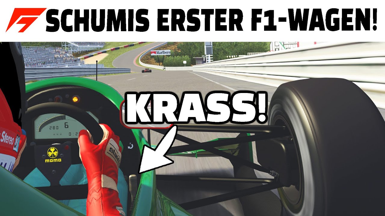 Schumis erster F1-Wagen hatte diesen großen Nachteil! | Spa 1991 Jordan vs. Ferrari