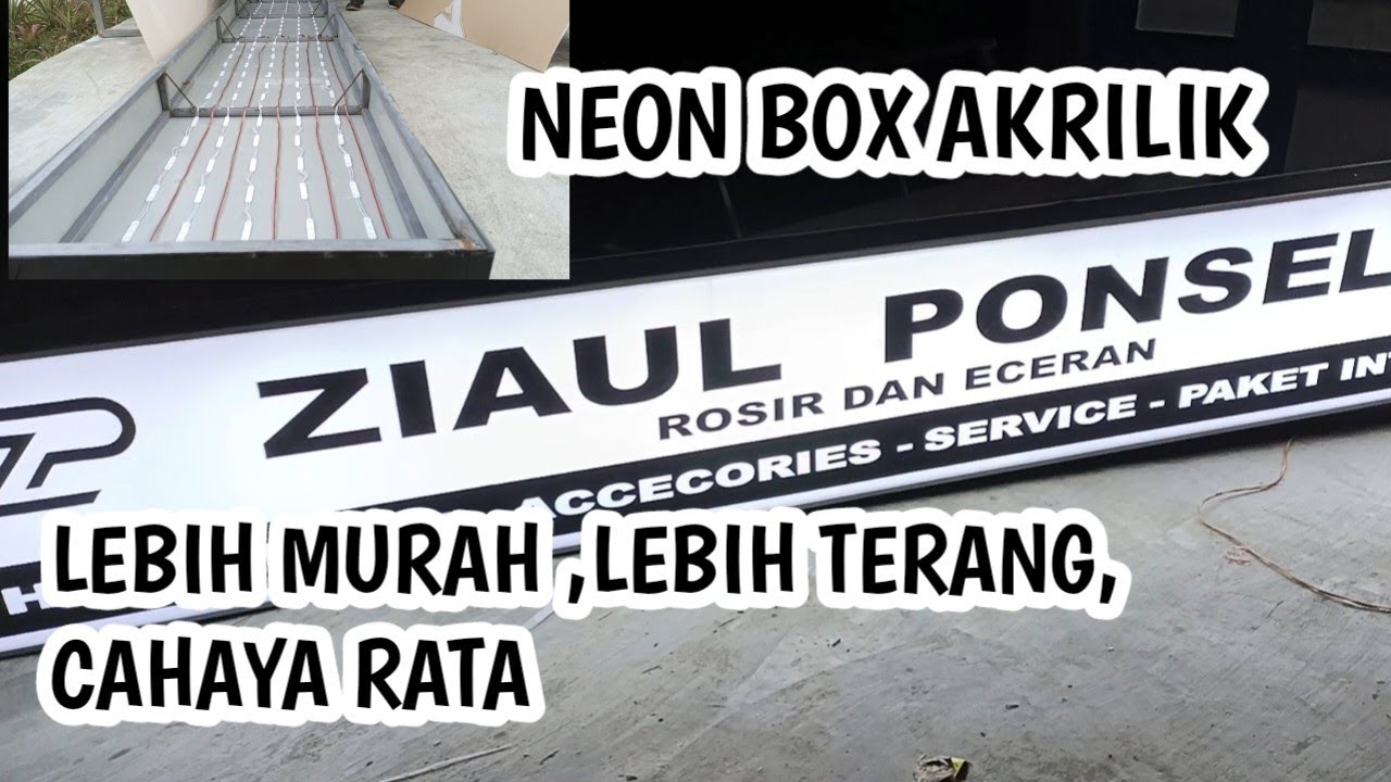 MORE EVEN LIGHT AND BRIGHTER.. NEON BOX 4 METERS LONG
