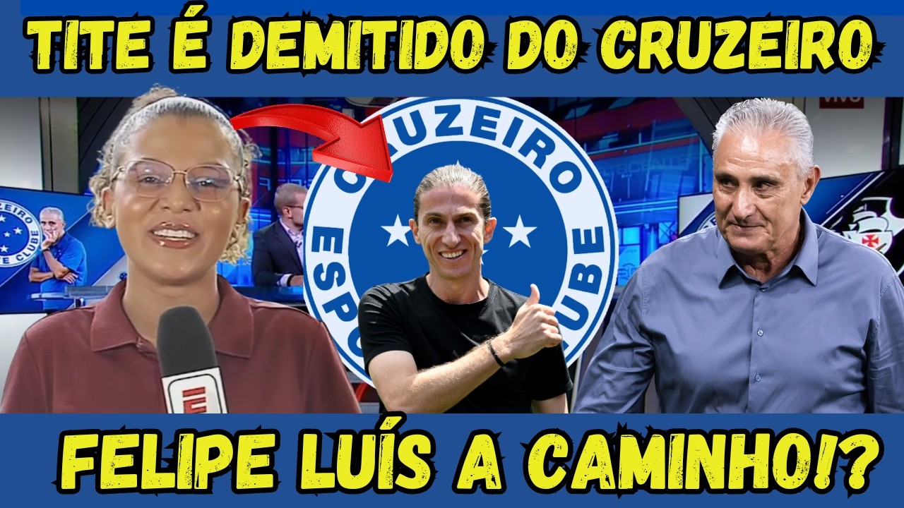 CRUZEIRO BATEU O MARTELO! TITE ESTÁ FORA DO CRUZEIRO!