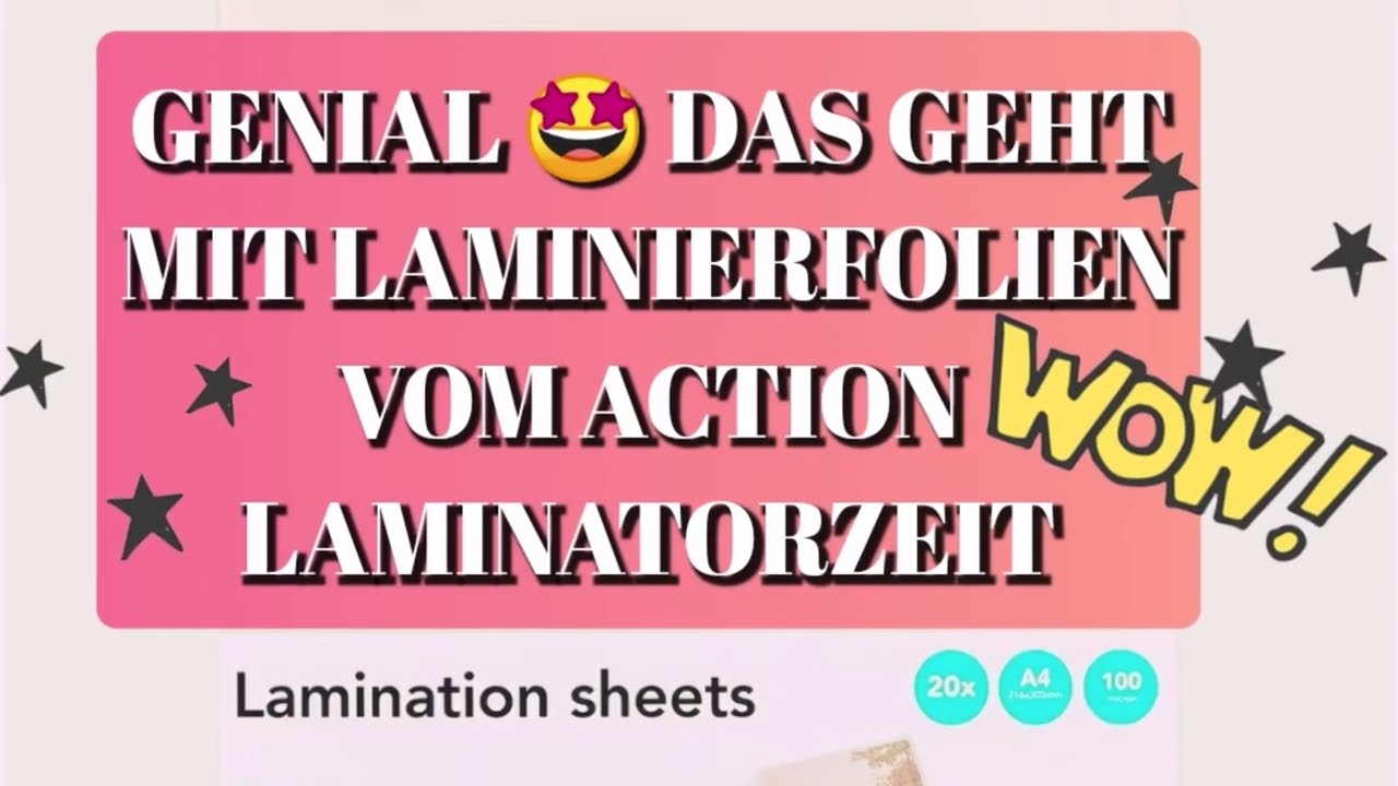 LAMINIERFOLIE UND ALKOHOLINK? |  DIY TUTORIAL | KREATIVSUCHT