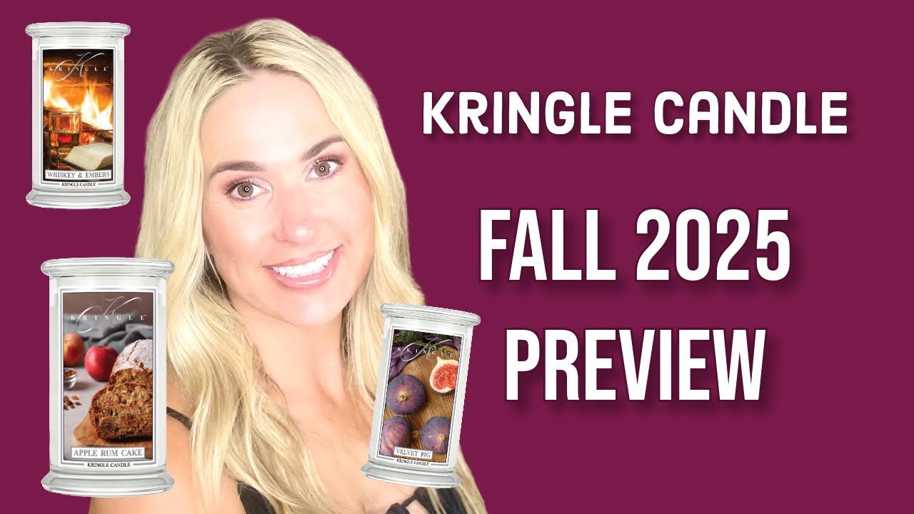 KRINGLE CANDLE FALL 2025 Preview: I'm Surprised by My Favorite | Launching July 10 at 12 PM EST