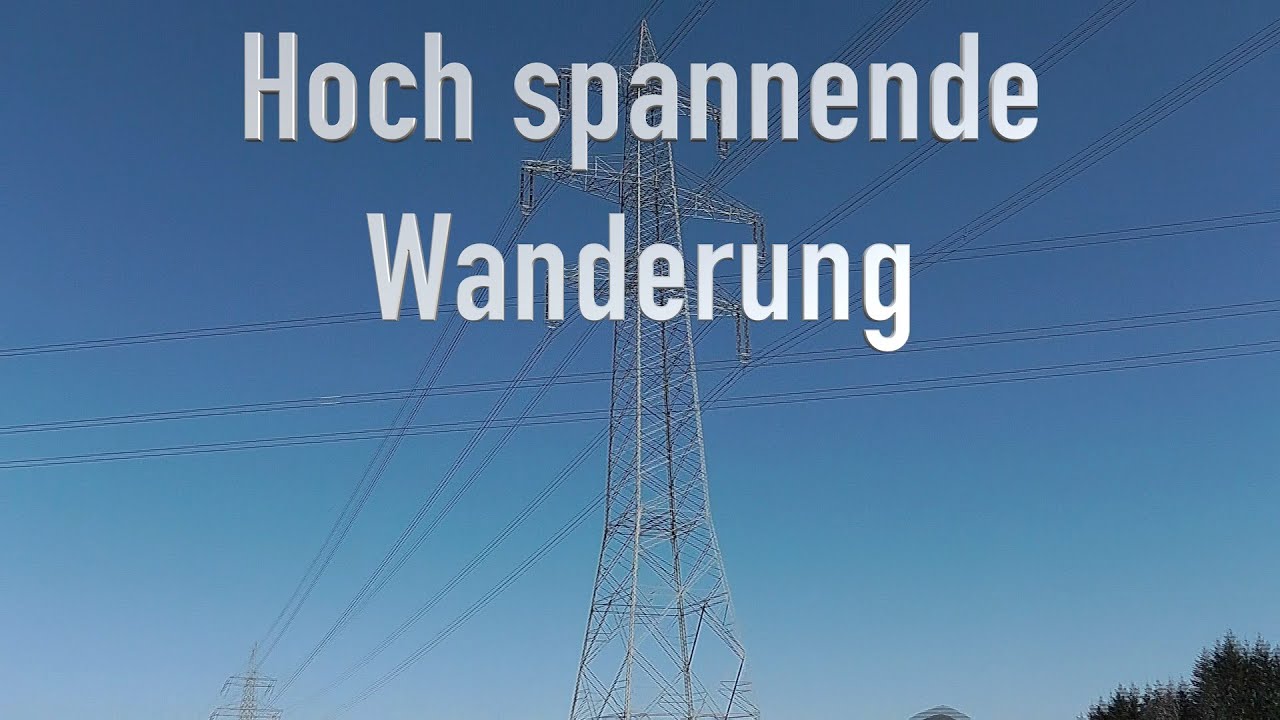 Hochspannungsleitung Elektrosmog mit dem Billigmessgerät GQ EMF390 messen