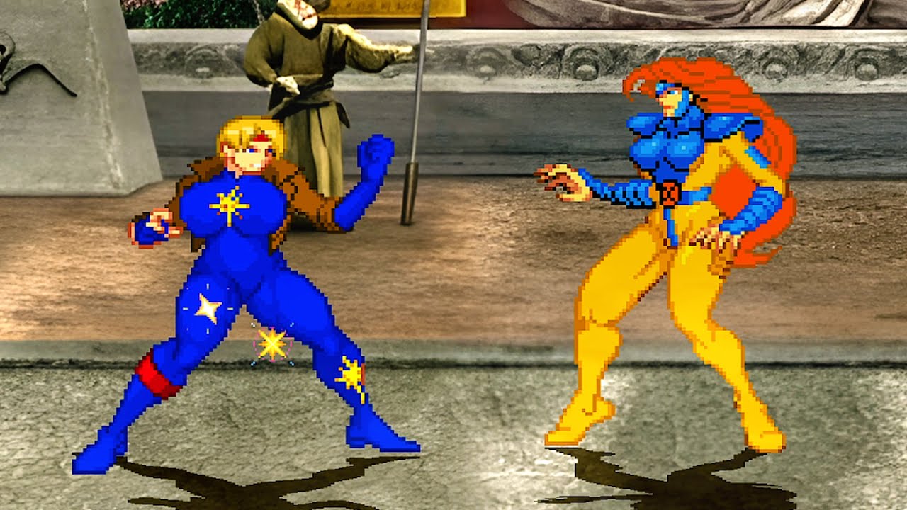 Dazzler Vs. Jean Grey - Power Boosted Bio Mass