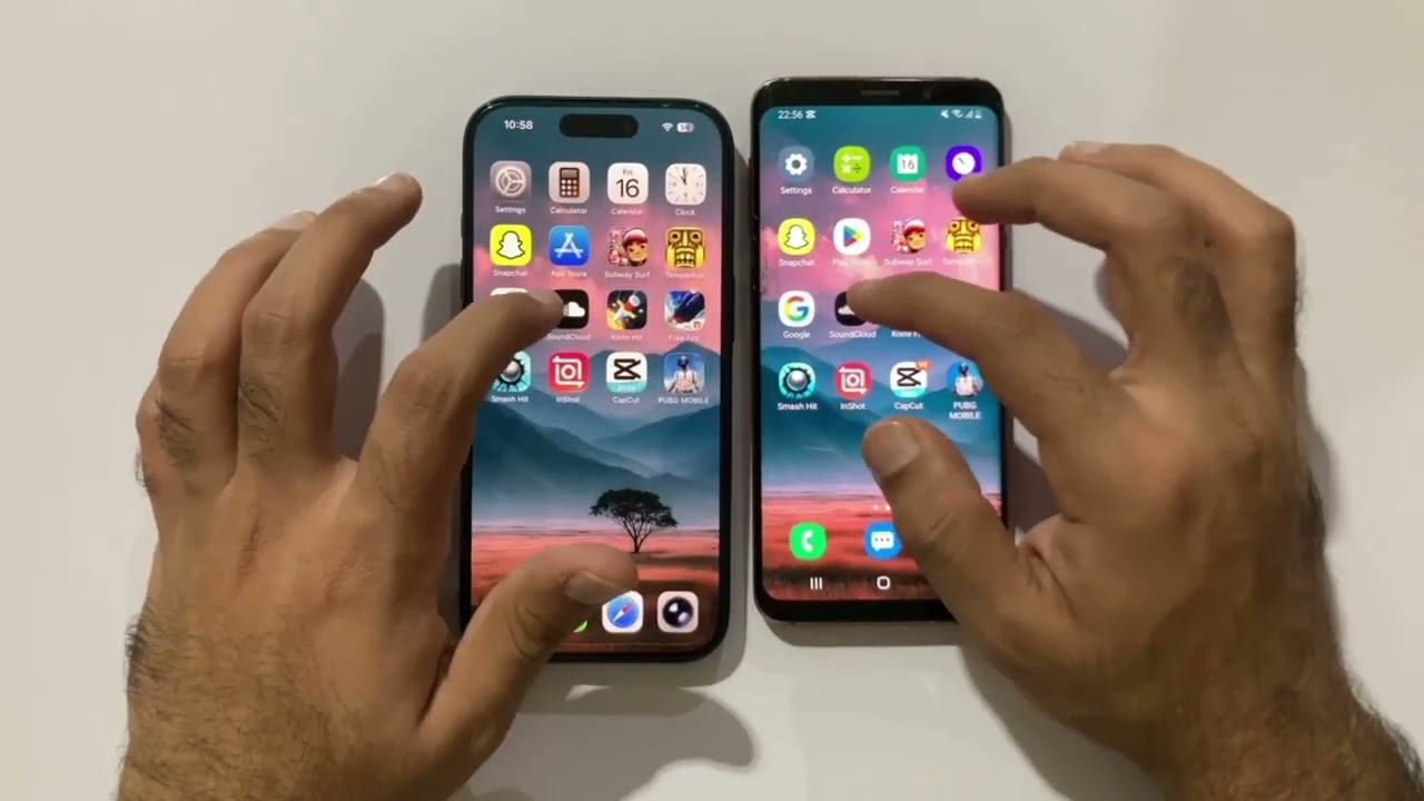Samsung GALAXY S9 VS IPHONE 17 PRO - SPEED PERFORMANCE TEST!!