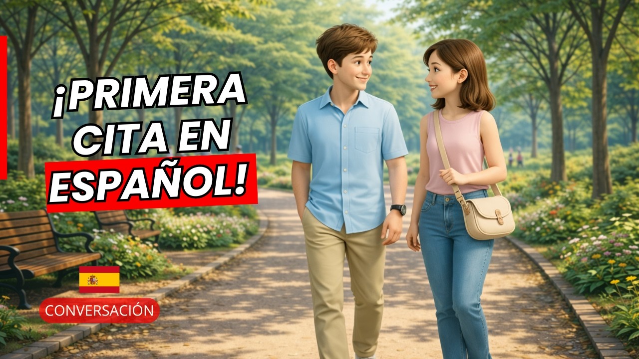 Real Spanish First Date. What Happens When His Card Declines? (Beginners)