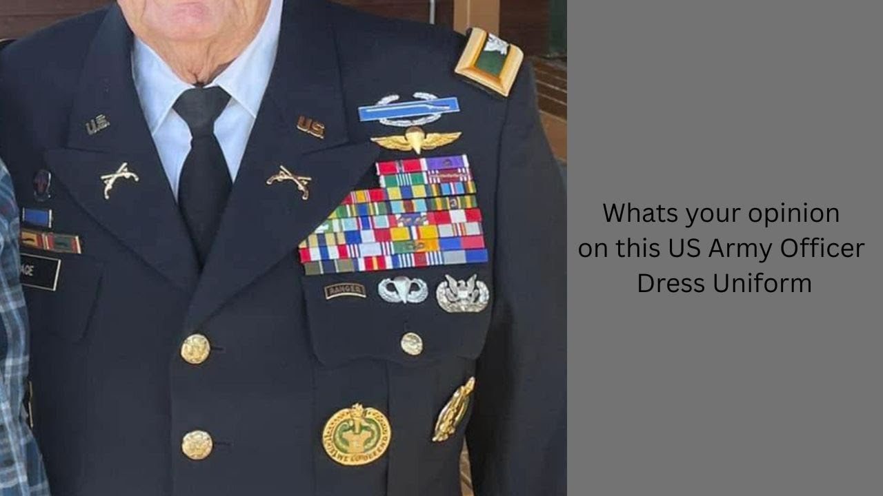 US Army Officers Dress Uniform