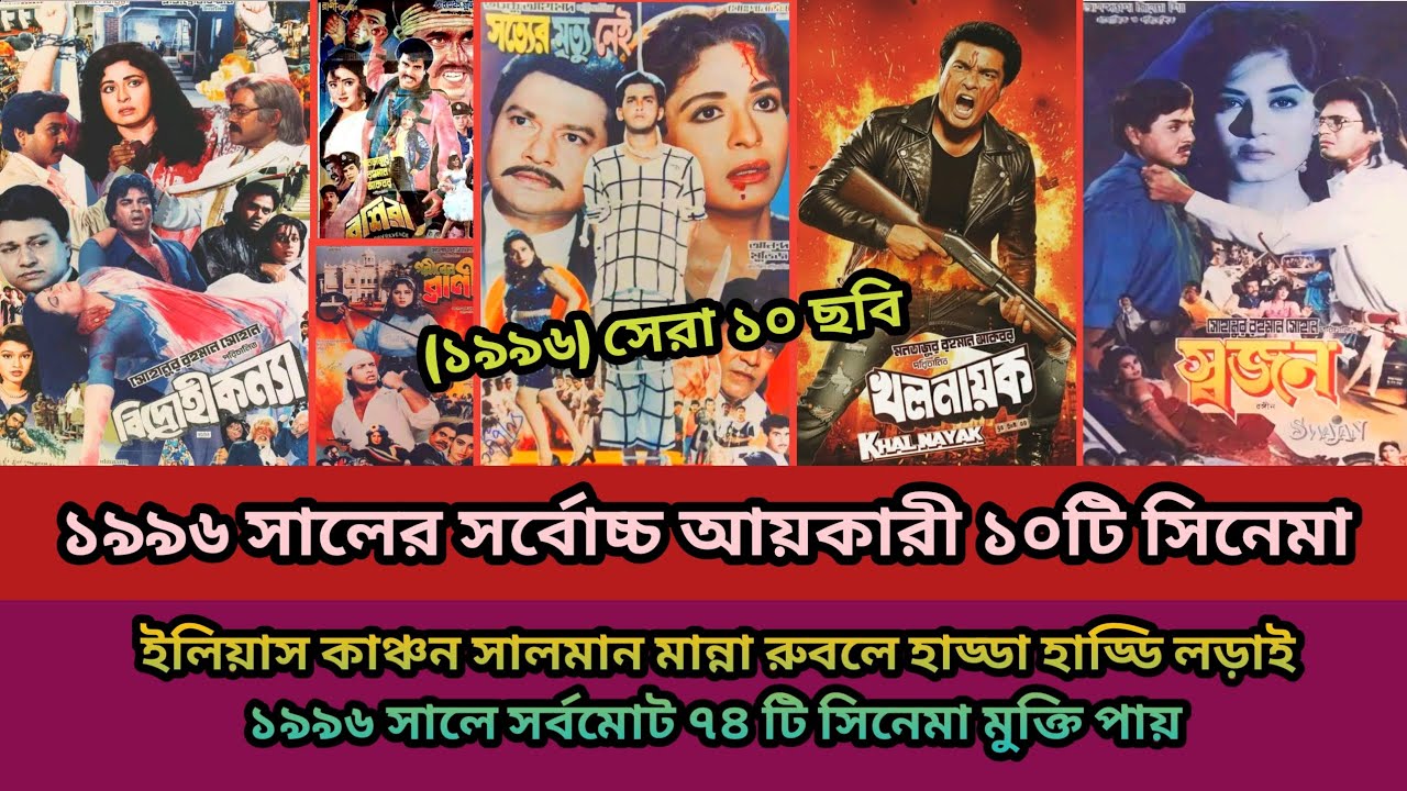  Top 10 Highest Grossing Movie (1995) (১৯৯৬) সালের শীর্ষ আয়কারী ১০ টি সিনেমা