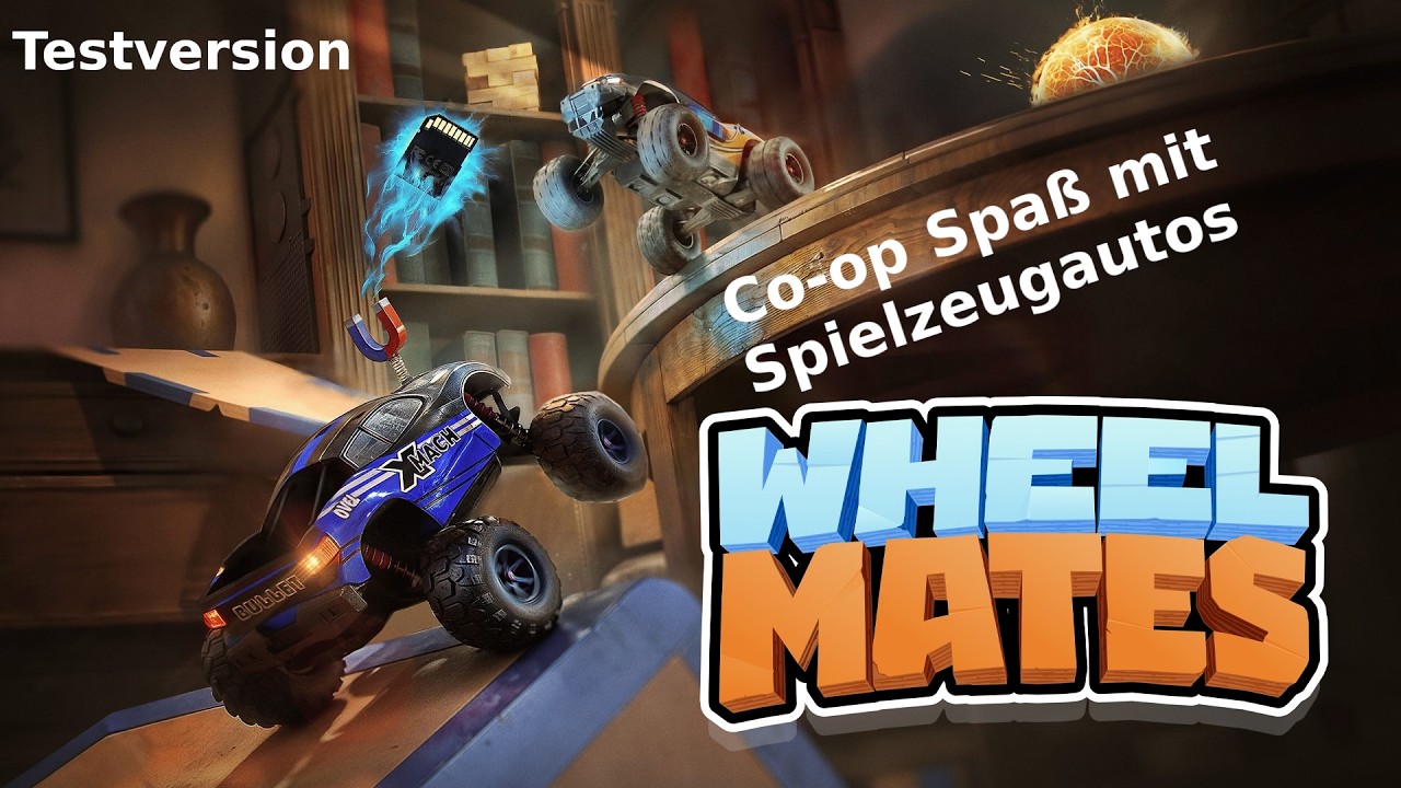 🏎️🏎️ Co-op-Spaß mit Spielzeugautos | WheelMates Testversion (Demo)