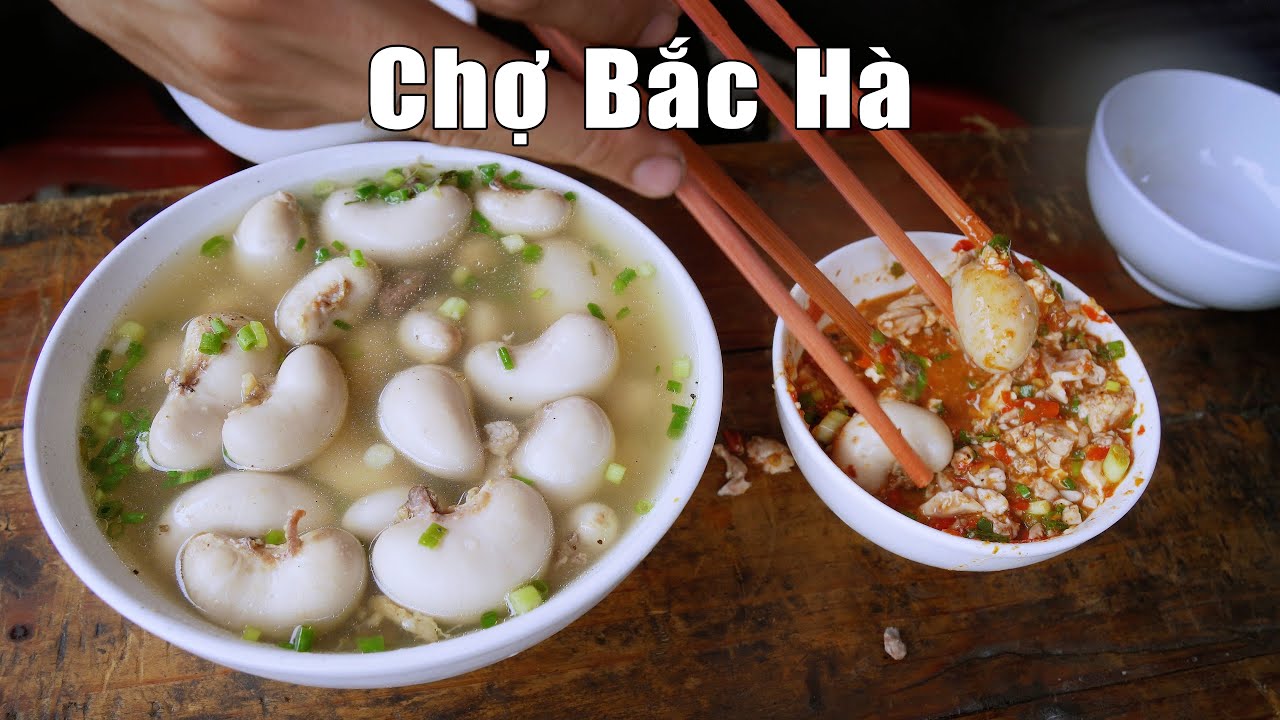 Chảy nước miếng với món KÊ GÀ hảo hạng ở chợ phiên Bắc Hà