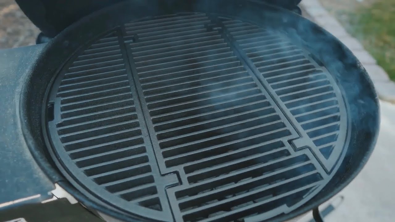 How to Season Malory Cast Iron Grill Grates for Weber Kettle Grills