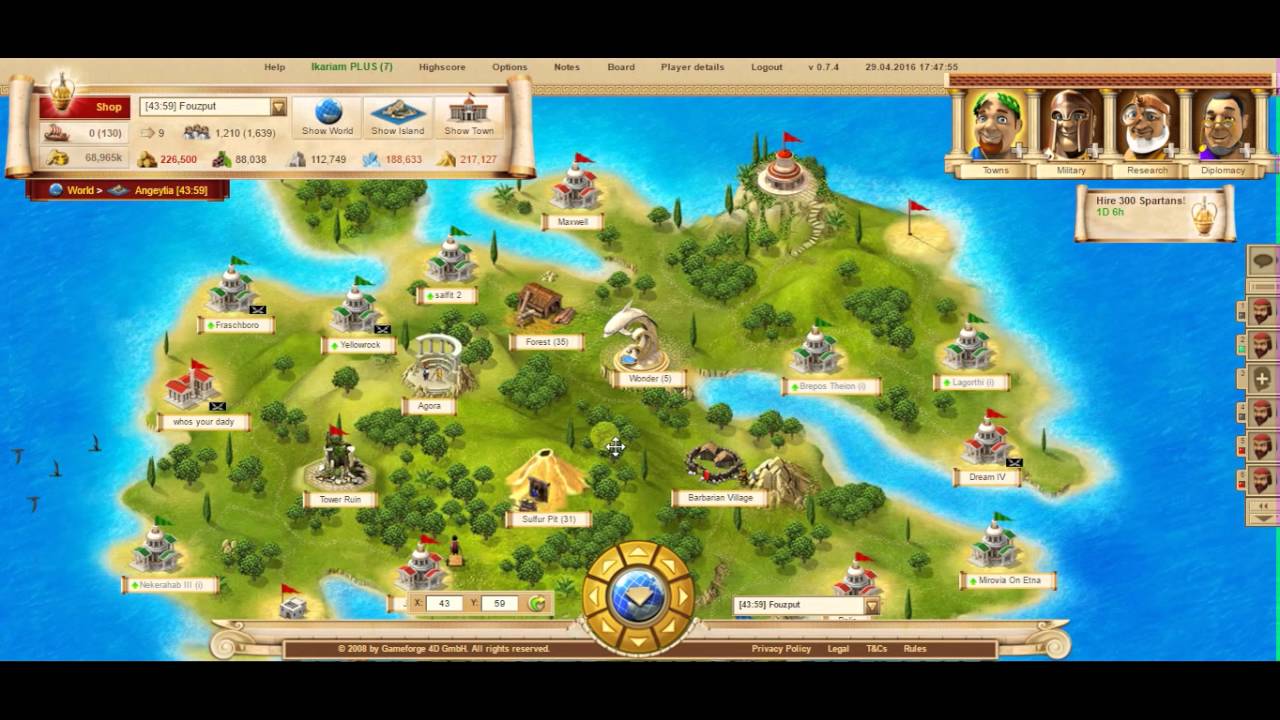 Ikariam Gameforge Game Review