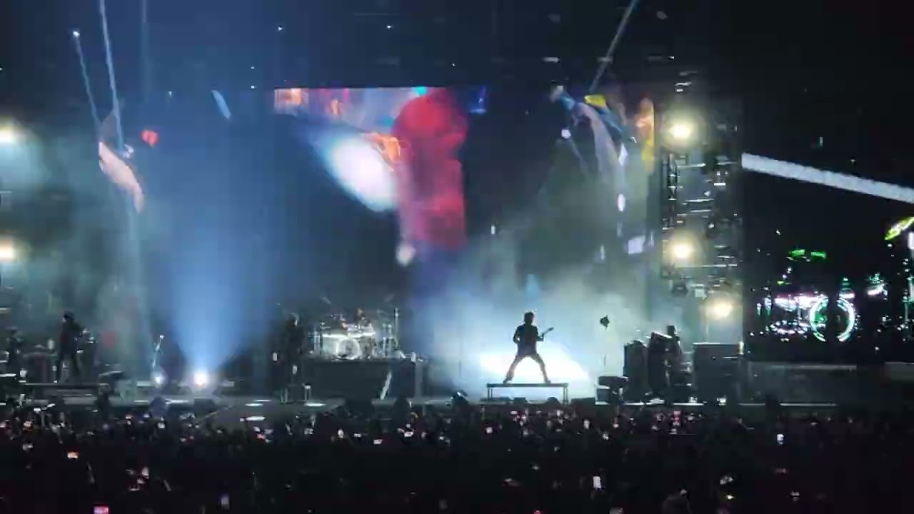 One OK Rock @ Kia Forum in LA 2024 - intro and Delusion: ALL