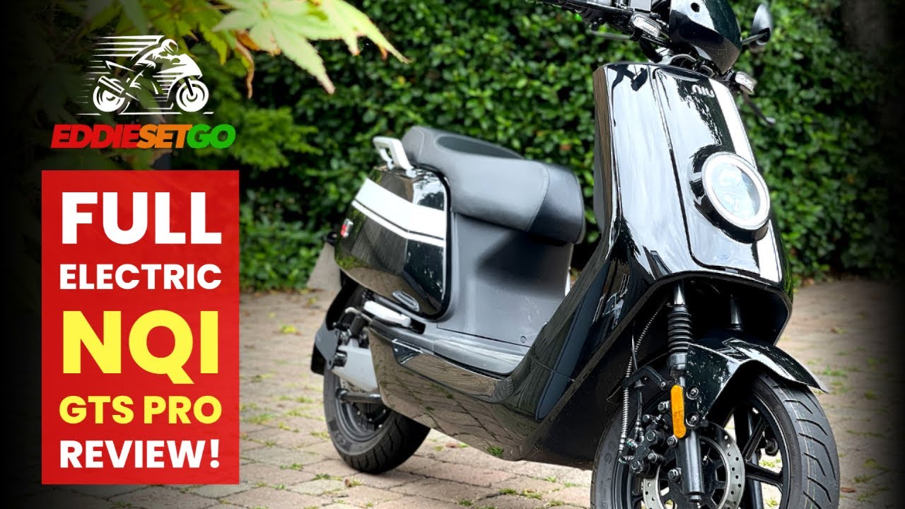 NIU NQI GTS Pro REVIEW! Full Electric Scooter Walkaround + Onboard