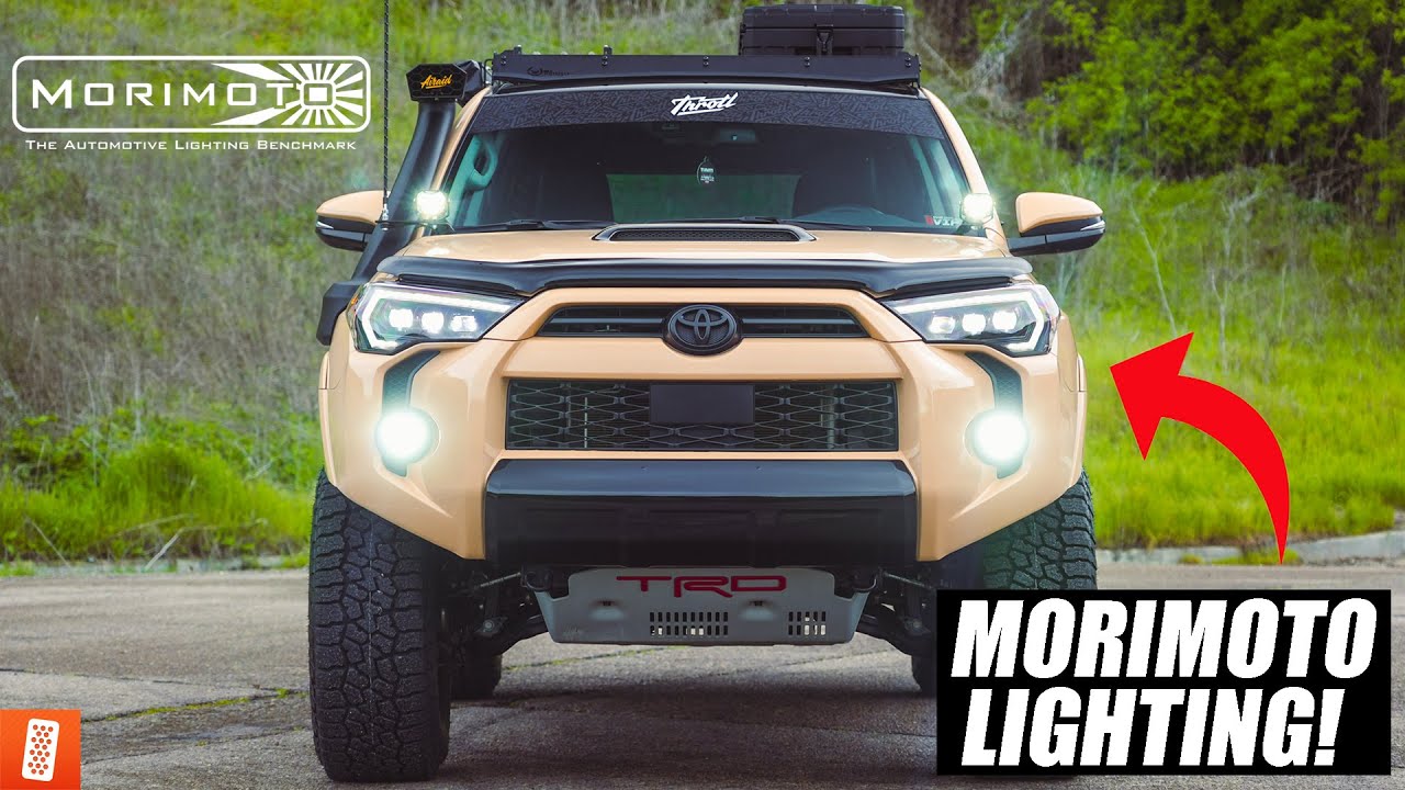 Installing Morimoto Lighting on a 5th Gen Toyota 4Runner! (headlights, taillights, accessory)