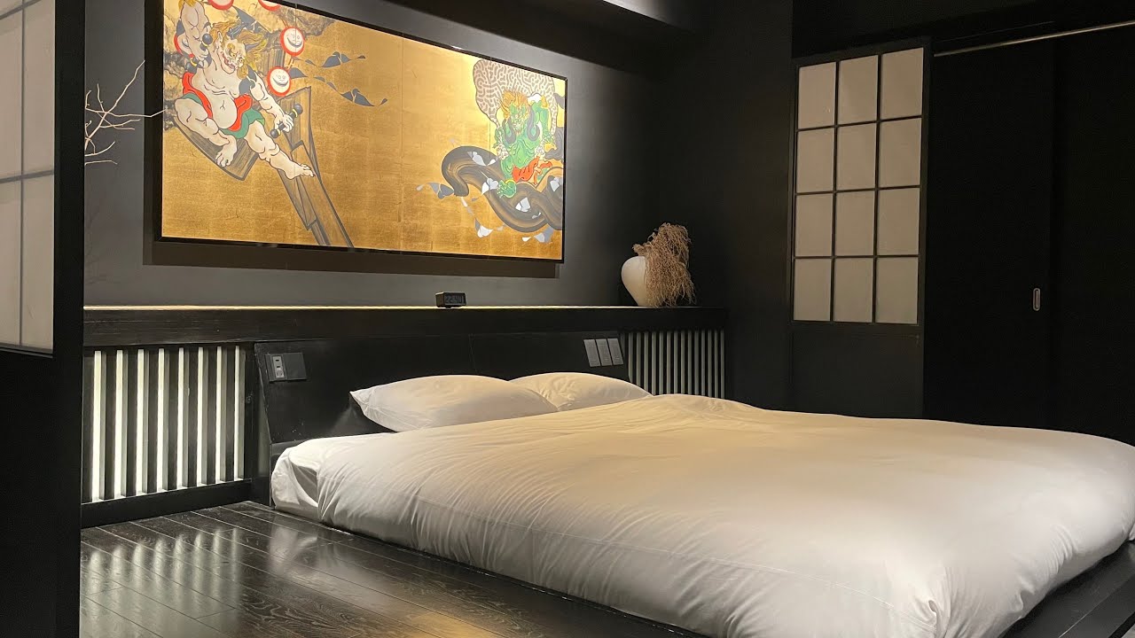 4k Проживание в японском арт-отеле и прогулки по Японии | BnA STUDIO Akihabara